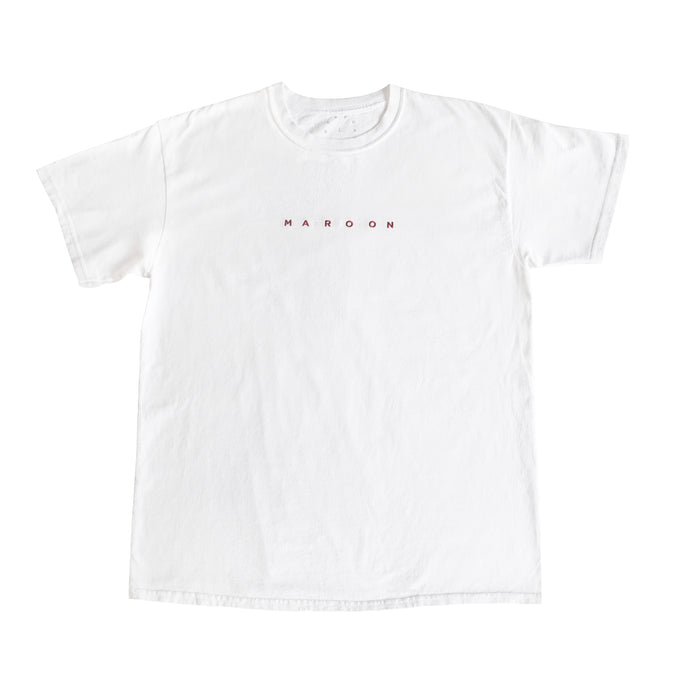 White maroonnyc™ Logo T